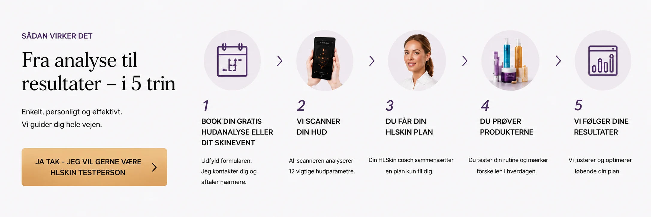 Fra analyse til resultater - HLSkin i 5 trin